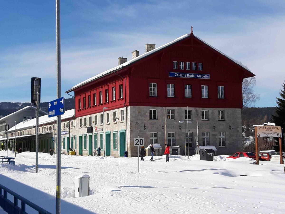 Aparthotel Dopravna Alžbětín Železná Ruda Exteriér fotografie